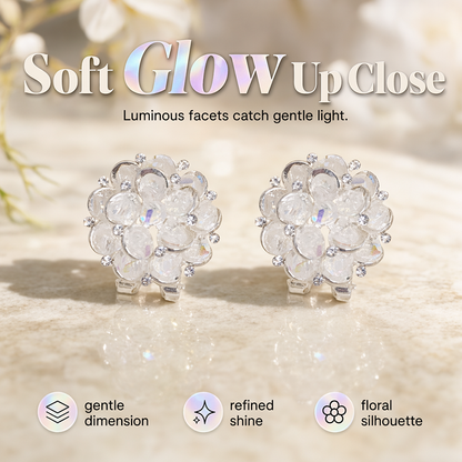 ✨50% RABATT NU! ✨💎 Eleganta gnistrande blomstäckningsrörhängen ☁️