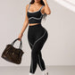 🌹 40% RABATT NU! 🌹Damset med Högstretchig Sport-BH & Leggings
