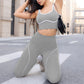 🌹 40% RABATT NU! 🌹Damset med Högstretchig Sport-BH & Leggings
