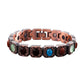 🌹 50% RABATT NU! 🌹Antikt kopparfärgat magnetiskt stenarmband