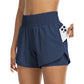 📢📢50% RABATT  NU!! ⏰Dam dubbellagriga yogashorts