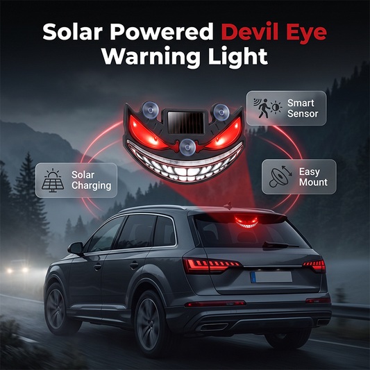 📢📢50% RABATT  NU!! ⏰Soldevil Öga LED Bilvarningsljus