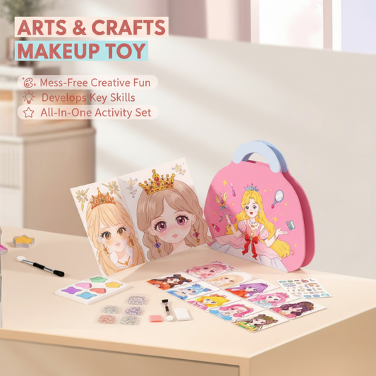 📢📢50% RABATT !! ⏰Prinsess papper smink kreativt kit
