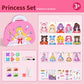 📢📢50% RABATT !! ⏰Prinsess papper smink kreativt kit