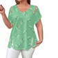 👚50% RABATT NU!! ✨ Mångsidig sommartopp med hjärtmönster och sidosnörning