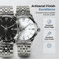⌚ 50 % RABATT NU! 👔 Klassisk herr elegant kvartsur – rostfritt stål, mineralglas & tidlös affärsestetik ✨