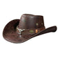 ✨50% RABATT NU! !✨Vintage bredbrättad cowboyhatt med rem
