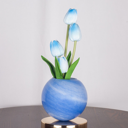 ✨50% RABATT NU! !✨Elegant Nattlampa med Tulpanbukett