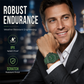 Men's Luxury Sparkling Quartz Watch