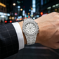 Men's Luxury Sparkling Quartz Watch