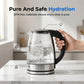 Glass Electric Kettle with LED Light