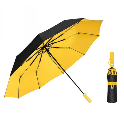 📢📢50% RABATT NU!! ⏰Stort Automatiskt Sol- & Regnskydd Paraply 125cm