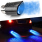 🚗 50 % RABATT NU! 🔥 LED-slutrör för bil – Kolfiberavgasrör med eldsprutande ljuseffekt & ljuddämpning 💨