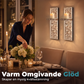 📢 BEGRÄNSAD TID 49 % RABATT! ⏰ Krossade kristallgljuslyktor för vägg – set om 2, glimmande spegellampetter med varm mysbelysning 🕯️