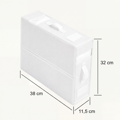 Perfekt present – Vikbar organiserare för lakan-set