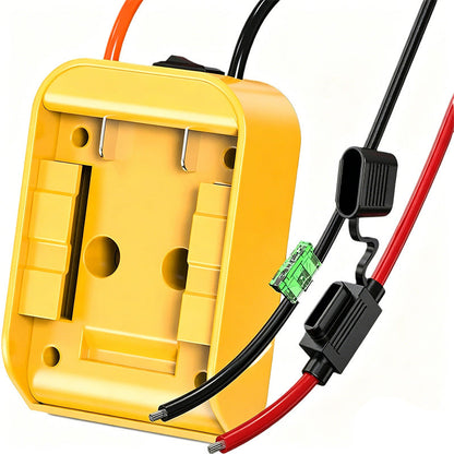 📢📢50 % RABATT!! ⏰Adapter för Power Wheels till DeWalt 18V/20V-batteri med strömbrytare och säkring