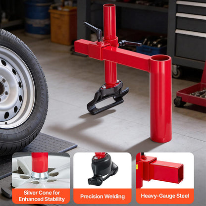 🔧 50 % RABATT NU! 🚗 Portabel däckfälgbrytare – kraftfull manuell, stabil & kompakt – perfekt för garage och vägassistans 🔩