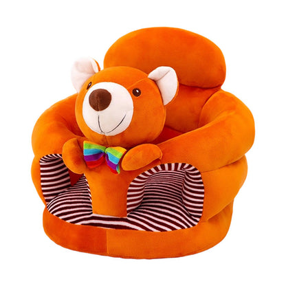 ✨50% RABATT NU! !✨🧸 Plysch Babystödsits – Ergonomisk, Stabil & Mjuk – Perfekt för Sittträning & Lek 🛋️