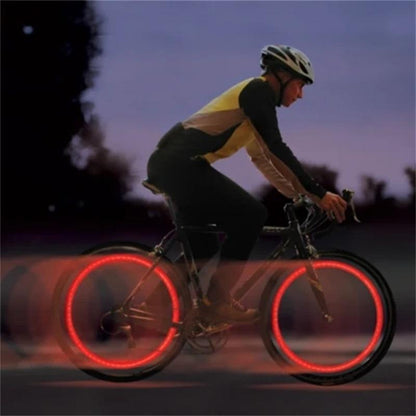📢📢50% RABATT NU!! ⏰🚴 Fång uppmärksamhet & håll dig säker – Väderbeständiga LED-däckslampor med lång batteritid