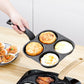 🍳50% RABATT⏰ 4‑facks non‑stick frukostpanna – lagar flera rätter på en gång, snabb och enkel frukost för familjen