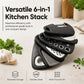 ⏳Limited-time 50% off⏰6-in-1 Stackable Kitchen Gadget Set🍳🧰