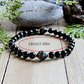 💎✨50% RABATT⏰ Elegant obsidianarmband, klassisk design, vacker accessoar🖤