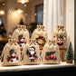 🎄Tidsbegränsat pris：Köp 3 få 5 gratis！🎁 Julklappspåsar med dragsko