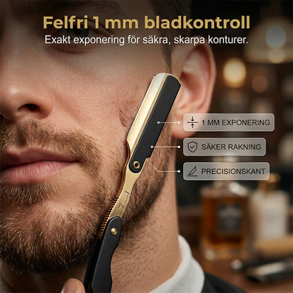 ✨50% RABATT NU! !✨Manuell hopfällbar hållare för rakkniv
