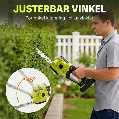 📢📢40% RABATT NU!! ⏰2-i-1 sladdlös häcksax och grässax