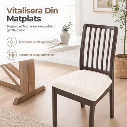 📢📢50% RABATT NU!! ⏰Elastisk axelbandslös stolöverdrag för matsalsstolar