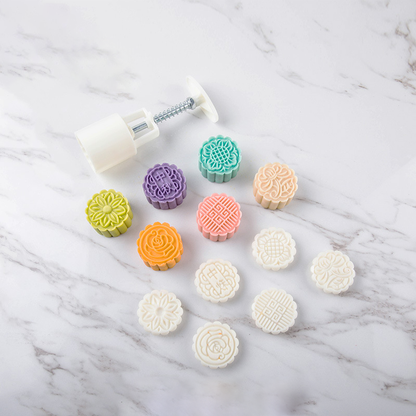 💞 50K+ SÅLDA! ⚡🥮 Månkaksform-set med handpress