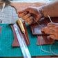 5PCS Leather Sewing Awl Kit with Waxed Thread
