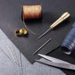 5PCS Leather Sewing Awl Kit with Waxed Thread