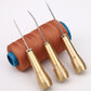 5PCS Leather Sewing Awl Kit with Waxed Thread