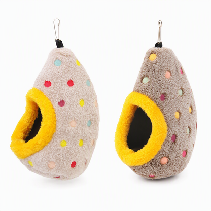 🐦 Save 50%! 🪹 Hanging Bird Nest Hammock – Warm cotton & egg‑shaped comfort ✨