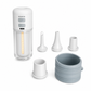 🏕️ 50 % RABATT NU! 💨 Portabel utomhusluftpump med nödljus & SOS – 3-i-1 för poolringar, båtar & madrasser ✨