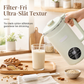 Automatisk sojamjölksmaskin för hushållsbruk och kraftfull mixer med 1500 ml kapacitet, filterfri, multifunktionell matberedare med 10 blad och innerfoder av 304 rostfritt stål