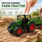 Large Kids Farm Tractor Toy Set with Trailer Accessories Friction Powered and Remote Control Engineering Vehicles for Boys