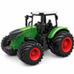 Large Kids Farm Tractor Toy Set with Trailer Accessories Friction Powered and Remote Control Engineering Vehicles for Boys