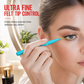 🌈 50% RABATT! ✨ Matt Flytande Eyeliner – 12 Vattenfasta Färger med Ultrafint Filtstift 🎨