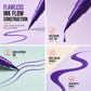 🌈 50% RABATT! ✨ Matt Flytande Eyeliner – 12 Vattenfasta Färger med Ultrafint Filtstift 🎨