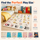 Skin Friendly Crystal Velvet Cartoon Kids Area Rug Durable Bedside Floor Mat for Living Room and Childrens Room