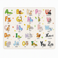 Skin Friendly Crystal Velvet Cartoon Kids Area Rug Durable Bedside Floor Mat for Living Room and Childrens Room