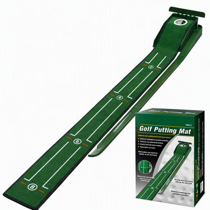 📢📢50% RABATT NU!! ⏰Portabel Golfputtmat för Inomhus- och Utomhusträning