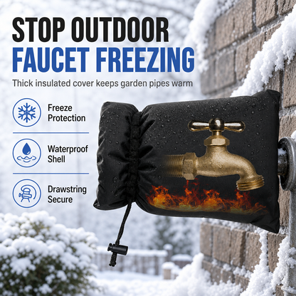⏳Tidsbegränsat erbjudande 50% rabatt💥❄️ Isolerat skydd för utomhuskran – Vadderat oxfordtyg med flerskiktsisolering som bevarar värmen, vattenavvisande ytterskal mot regn & snö – Snabb installation i 3 storlekar för frostskydd på vintern 🧊