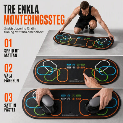 📢📢50% RABATT NU!! ⏰ Ergonomiskt bräde med flera lägen för armhävningar samt träningsredskap för planköningar för träning och fysisk aktivitet i hemmet