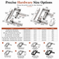 Stainless Steel Double Acting Closing Hinge Set for Saloon Cafe and Bar Doors
