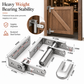 Stainless Steel Double Acting Closing Hinge Set for Saloon Cafe and Bar Doors