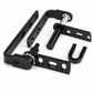 Stainless Steel Double Acting Closing Hinge Set for Saloon Cafe and Bar Doors