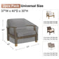 Heavy-Duty Waterproof Patio Chair Cover with Air Vents